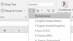 2 Cara Menambahkan Teks Mata Uang Kedalam Angka Pada Microsoft Excel